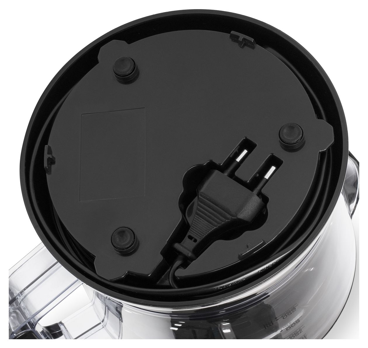 201004 Classic Zitruspresse 25 W (Schwarz, Transparent) 