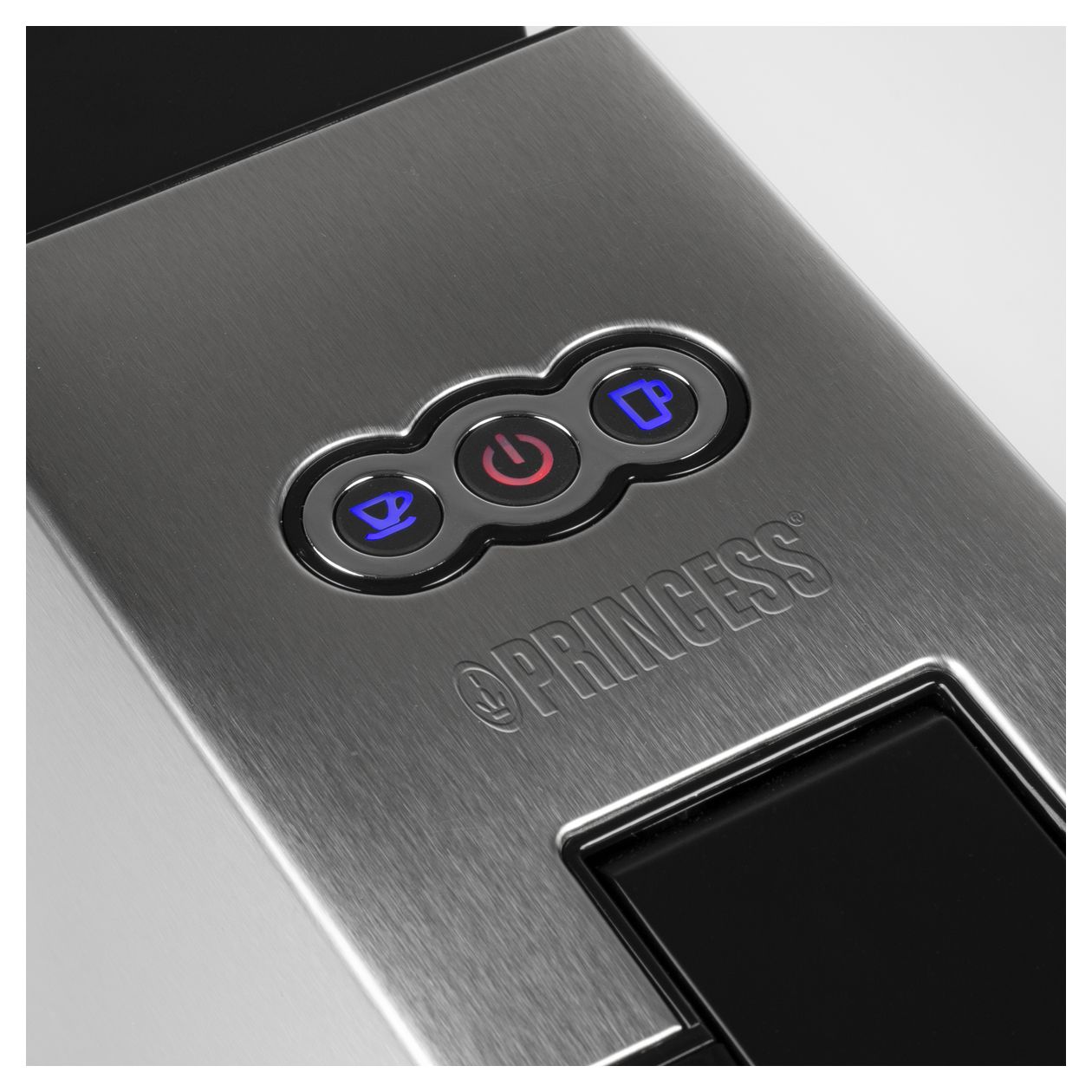 249450 Kaffeekapsel, Kaffeepad, Gemahlener Kaffee Maschine  (Schwarz, Edelstahl) 