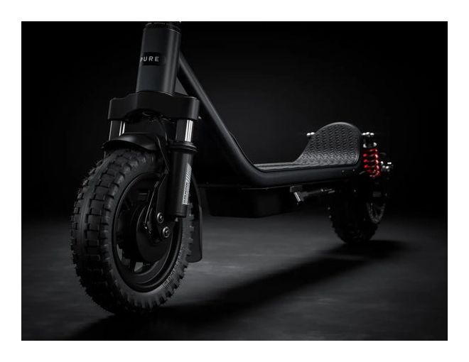 Air6 Ultra Max Suspension 1900 W E-Scooter 13 Ah 90 km Reichweite  (Schwarz) 