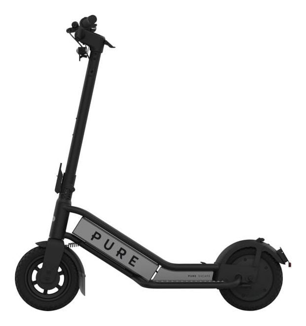 Escape Suspension E-Scooter 75 km Reichweite  (Schwarz) 