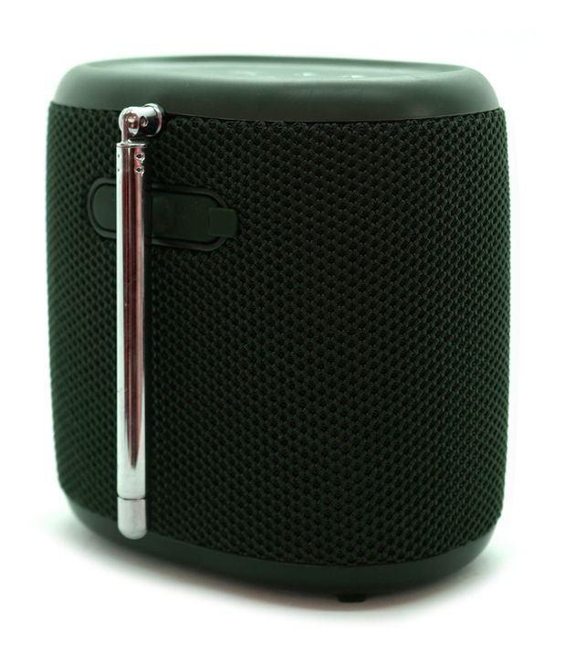 Woodland Mini Bluetooth DAB+, FM Radio Tragbar IP67  (Schwarz, Grün) 