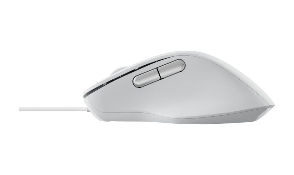 N500 3600 DPI Büro Maus Optisch  (Weiß) 