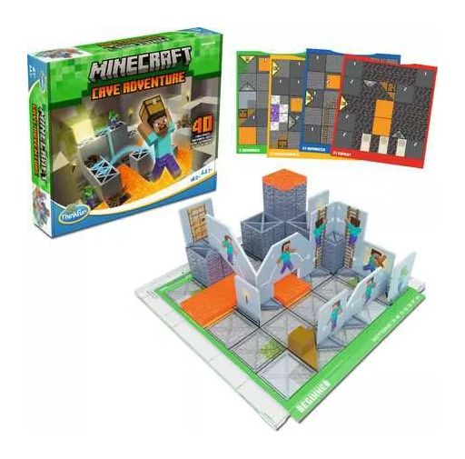 Minecraft Cave Adventure Brettspiel bis zu 1 Spielern ab 8 Jahr(e) 