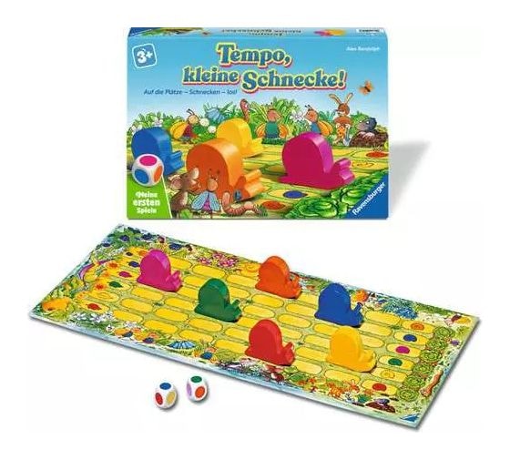 Tempo, kleine Schnecke! 