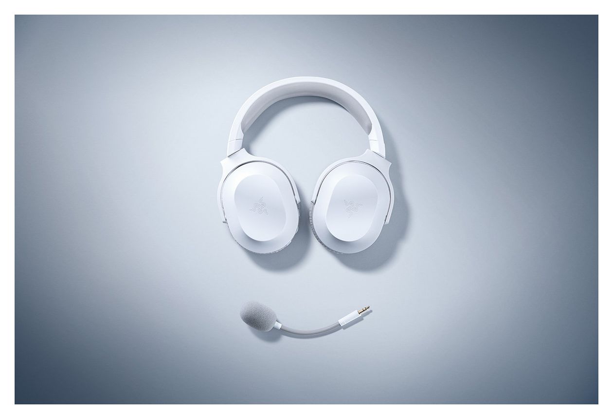 Barracuda X Over Ear Bluetooth Kopfhörer kabelgebunden&kabellos 50 h Laufzeit USB Typ-C  (Weiß) 
