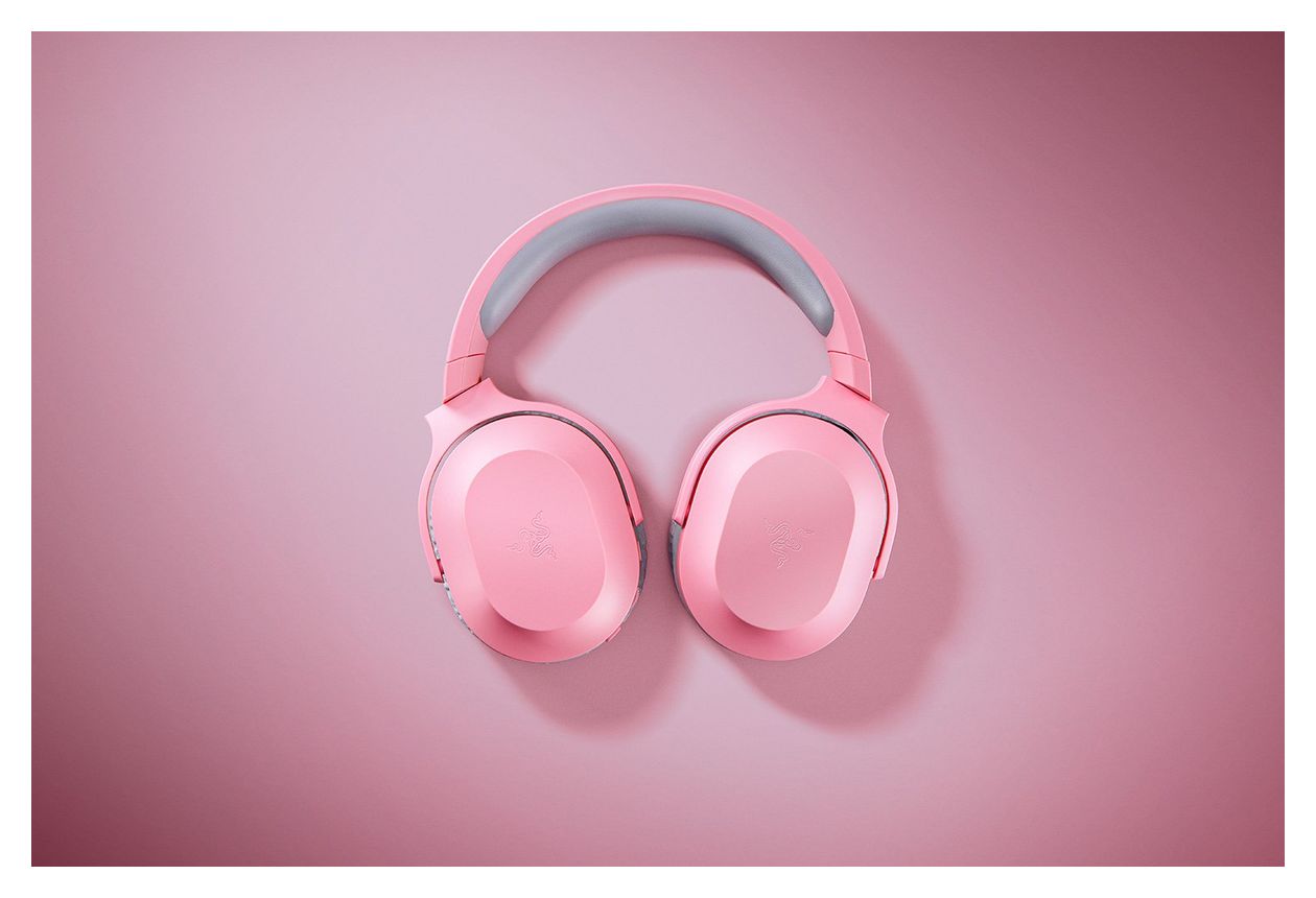 Barracuda X Over Ear Bluetooth Kopfhörer kabelgebunden&kabellos 50 h Laufzeit USB Typ-C  (Pink) 