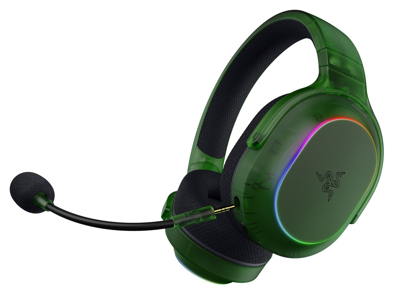 Barracuda X Chroma Over Ear Bluetooth Kopfhörer kabellos 70 h Laufzeit  (Grün) 