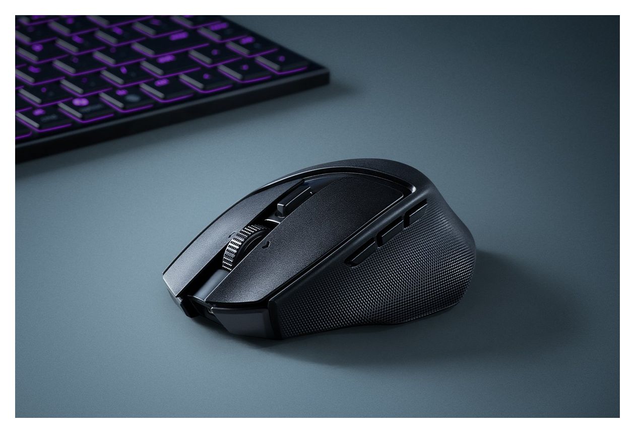 Basilisk Mobile 18000 DPI Gaming Maus Optisch  (Schwarz, Gelb) 