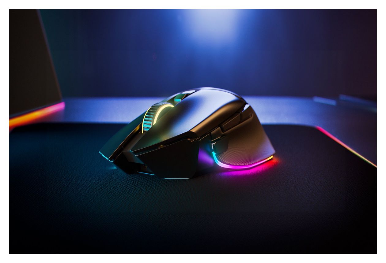 Basilisk V3 Pro 35000 DPI Gaming Maus Optisch  (Schwarz) 
