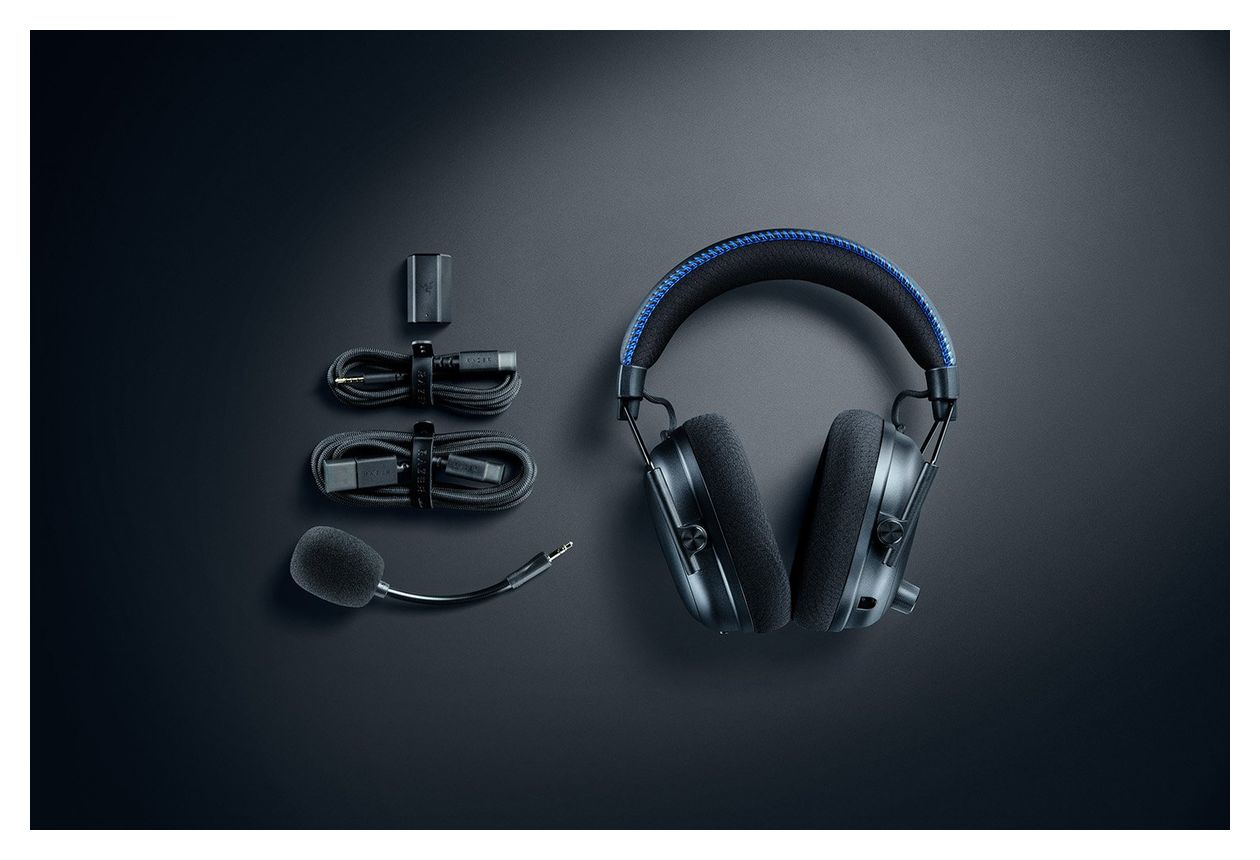 BlackShark V3 Pro Over Ear Bluetooth Kopfhörer kabelgebunden&kabellos USB Typ-A  (Schwarz) 