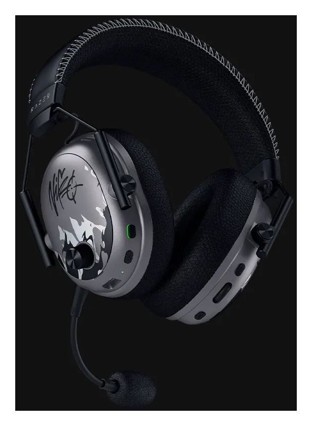 Blackshark V3 Pro Niko Edition Over Ear Bluetooth Kopfhörer kabelgebunden&kabellos USB Typ-C  (Grau) 