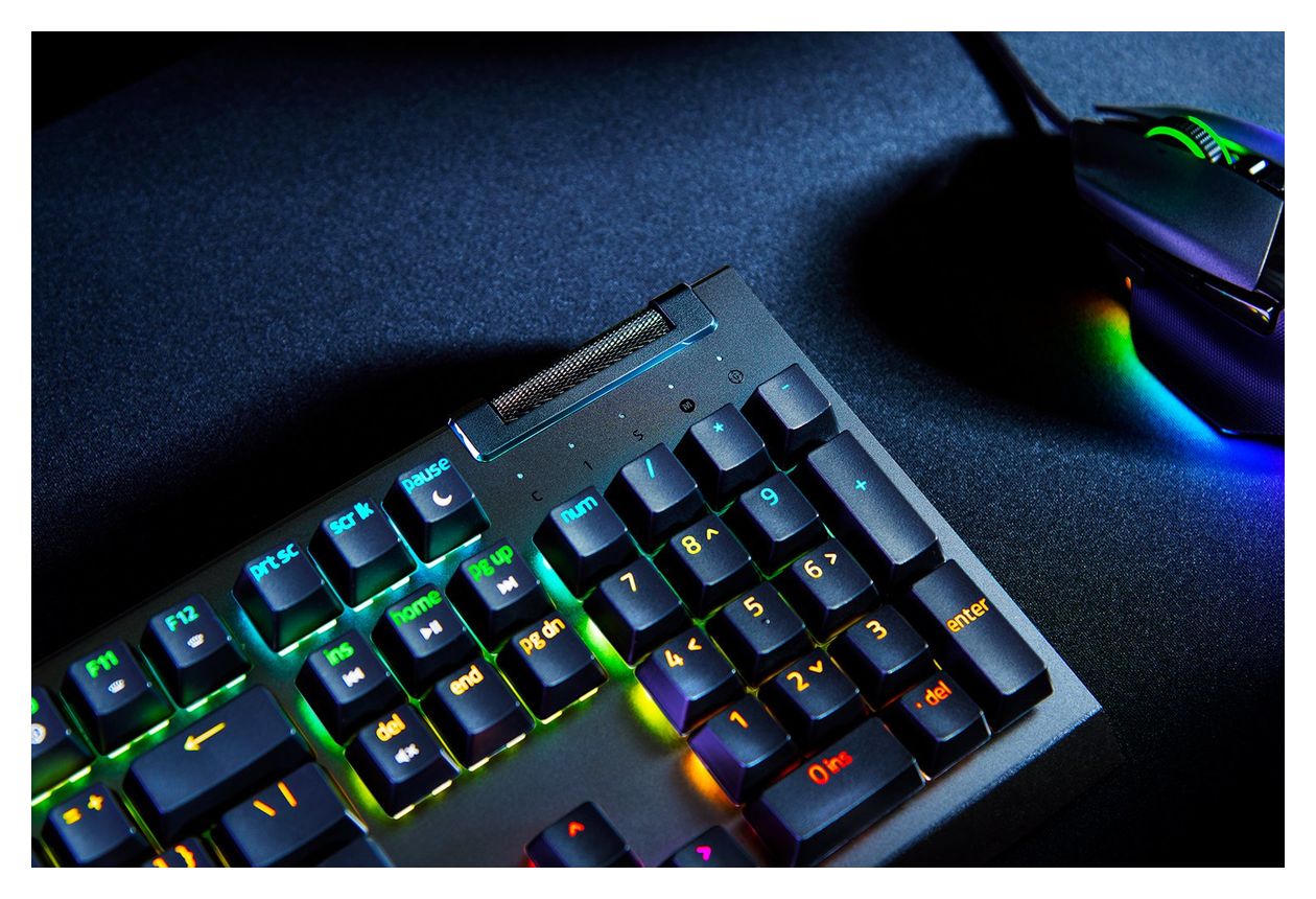 BlackWidow V4 X RGB-LED Gaming Tastatur USB  (Schwarz) 