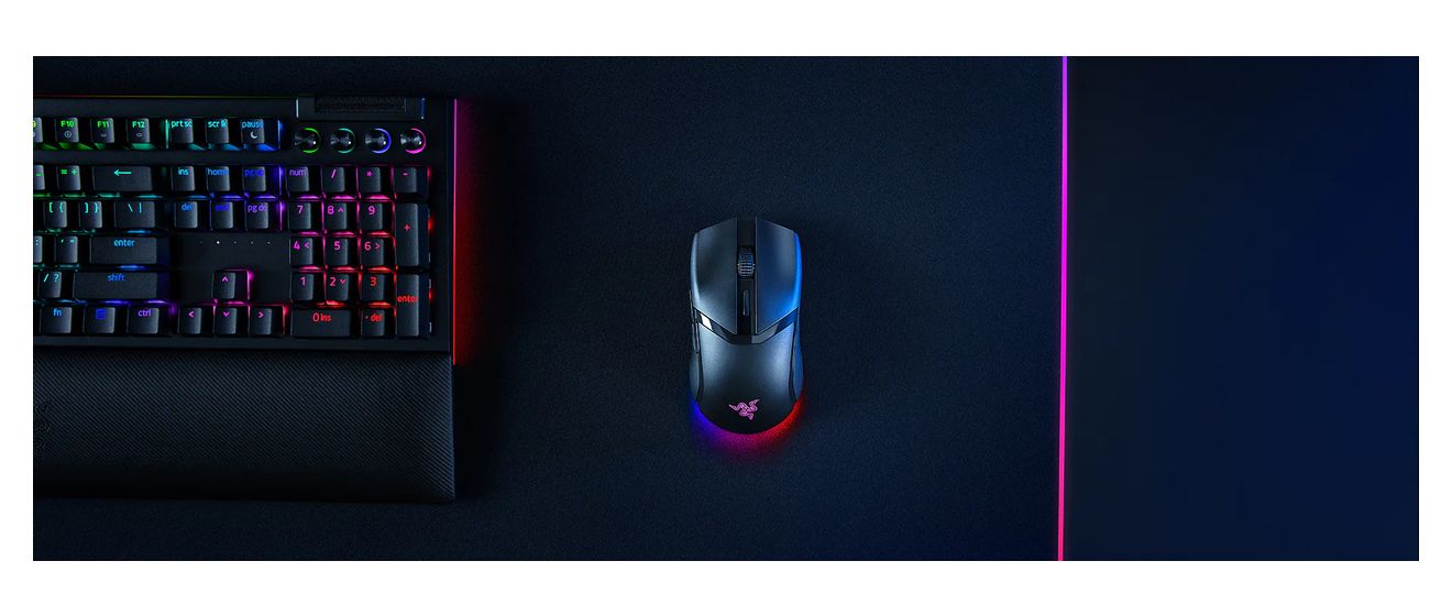Cobra HyperSpeed 26000 DPI Gaming Maus Optisch  (Schwarz) 