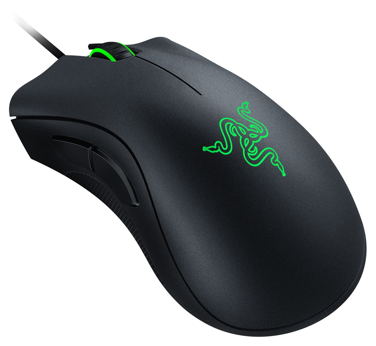 DeathAdder Essential 6400 DPI Gaming Maus Optisch  (Schwarz) 