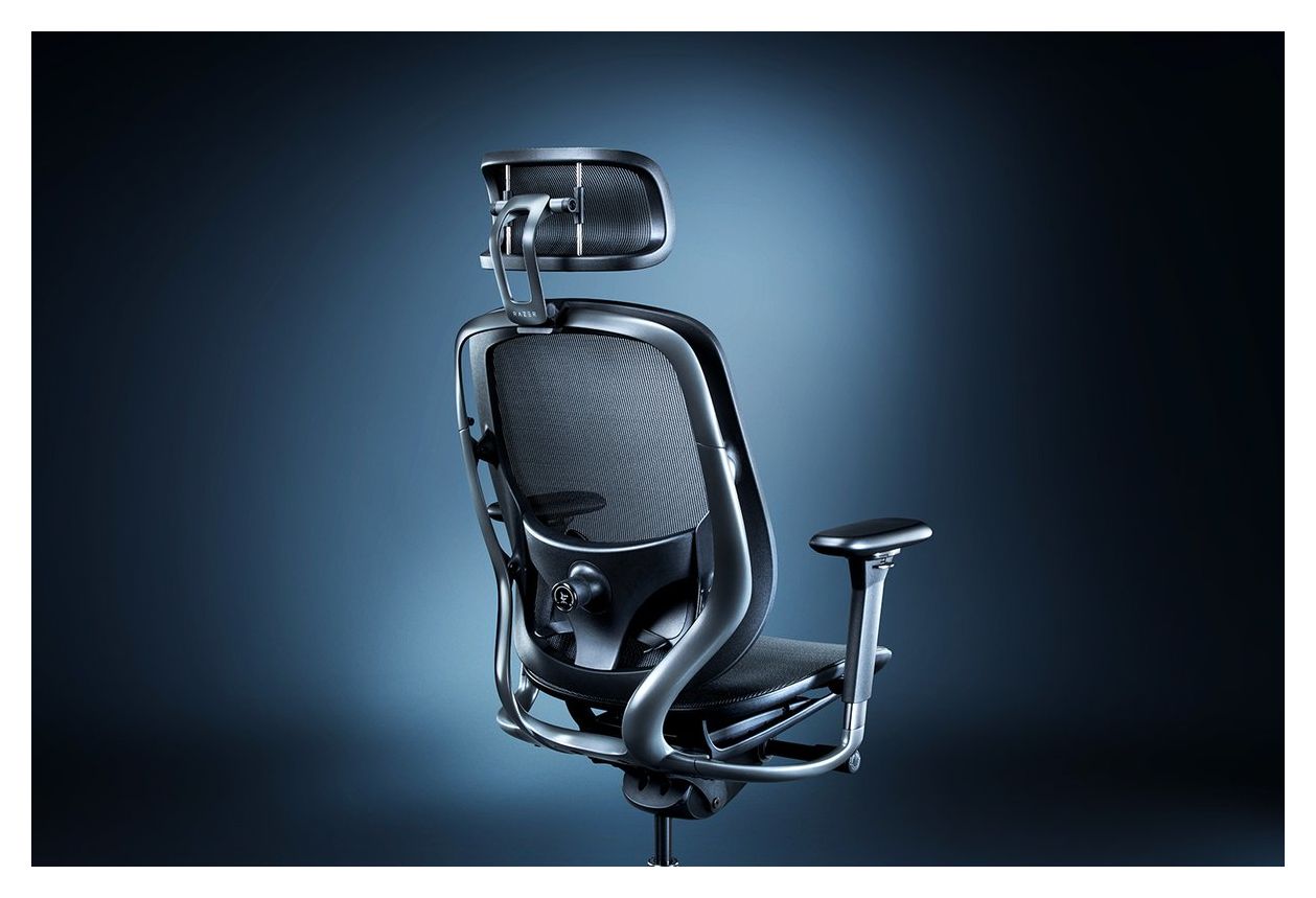 Fujin Pro Gamingstuhl bis 136 kg (Schwarz) 
