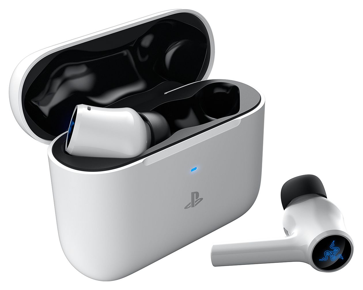 Hammerhead HyperSpeed PlayStation In-Ear Bluetooth Kopfhörer kabellos  (Weiß) 