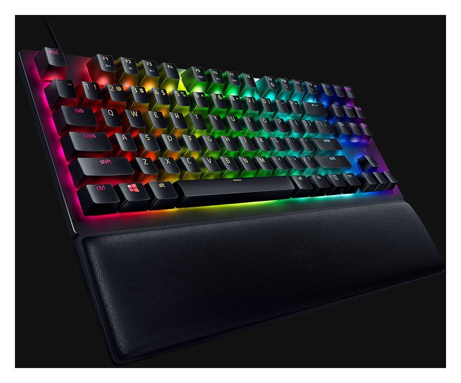 Huntsman V2 Tenkeyless RGB-LED Gaming Tastatur USB  (Schwarz) 