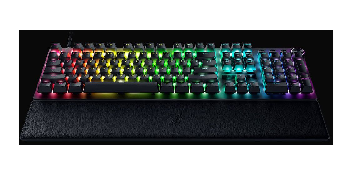 Huntsman V3 Pro 8KHz RGB-LED Gaming Tastatur USB  (Schwarz) 