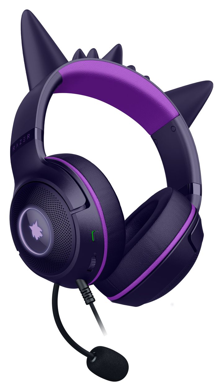 Kraken Kitty V2 - Pokemon Gengar Ed. Over Ear Kopfhörer Kabelgebunden USB Typ-A  (Pink) 