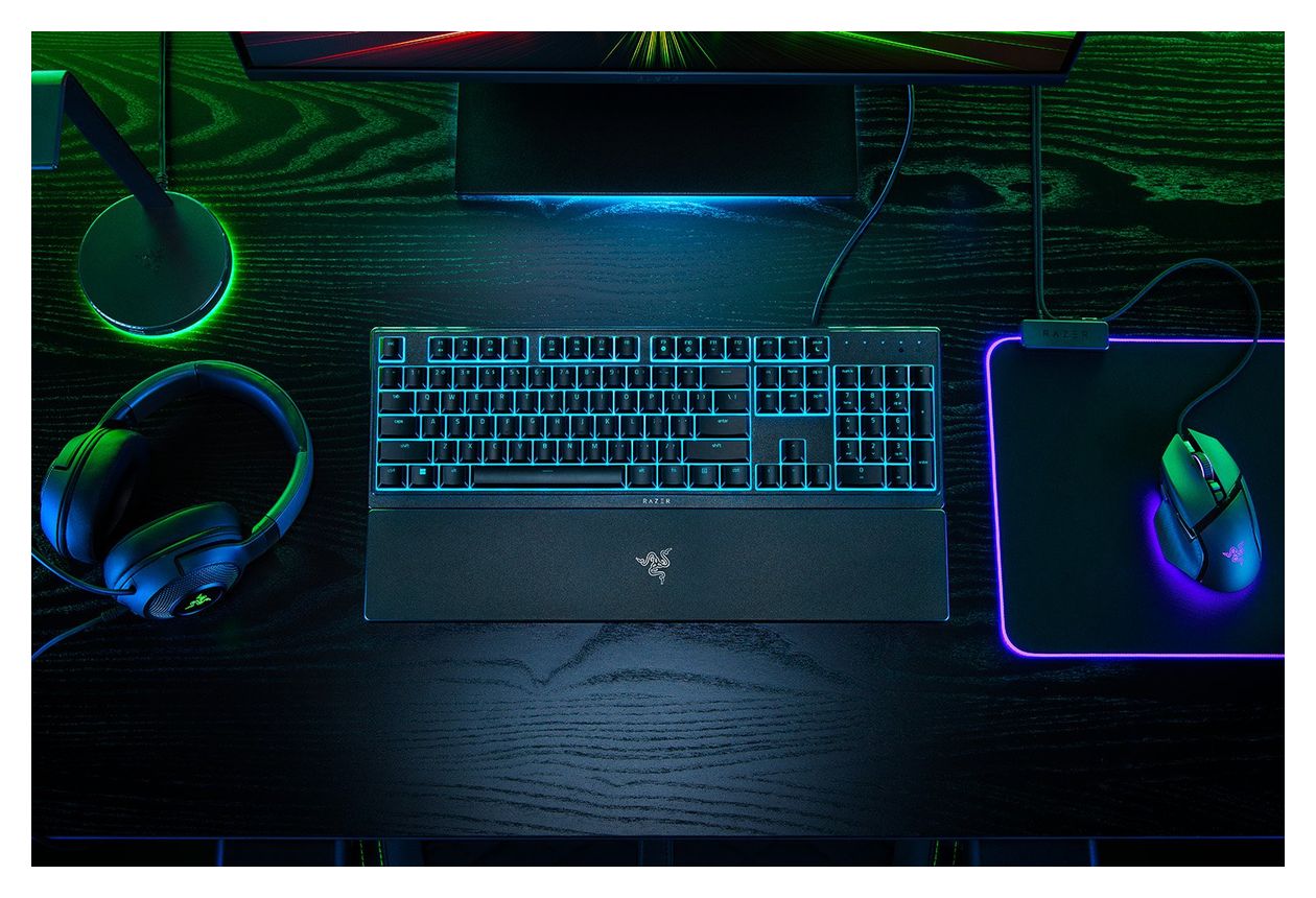 Ornata V3X RGB-LED Gaming Tastatur USB  (Schwarz) 