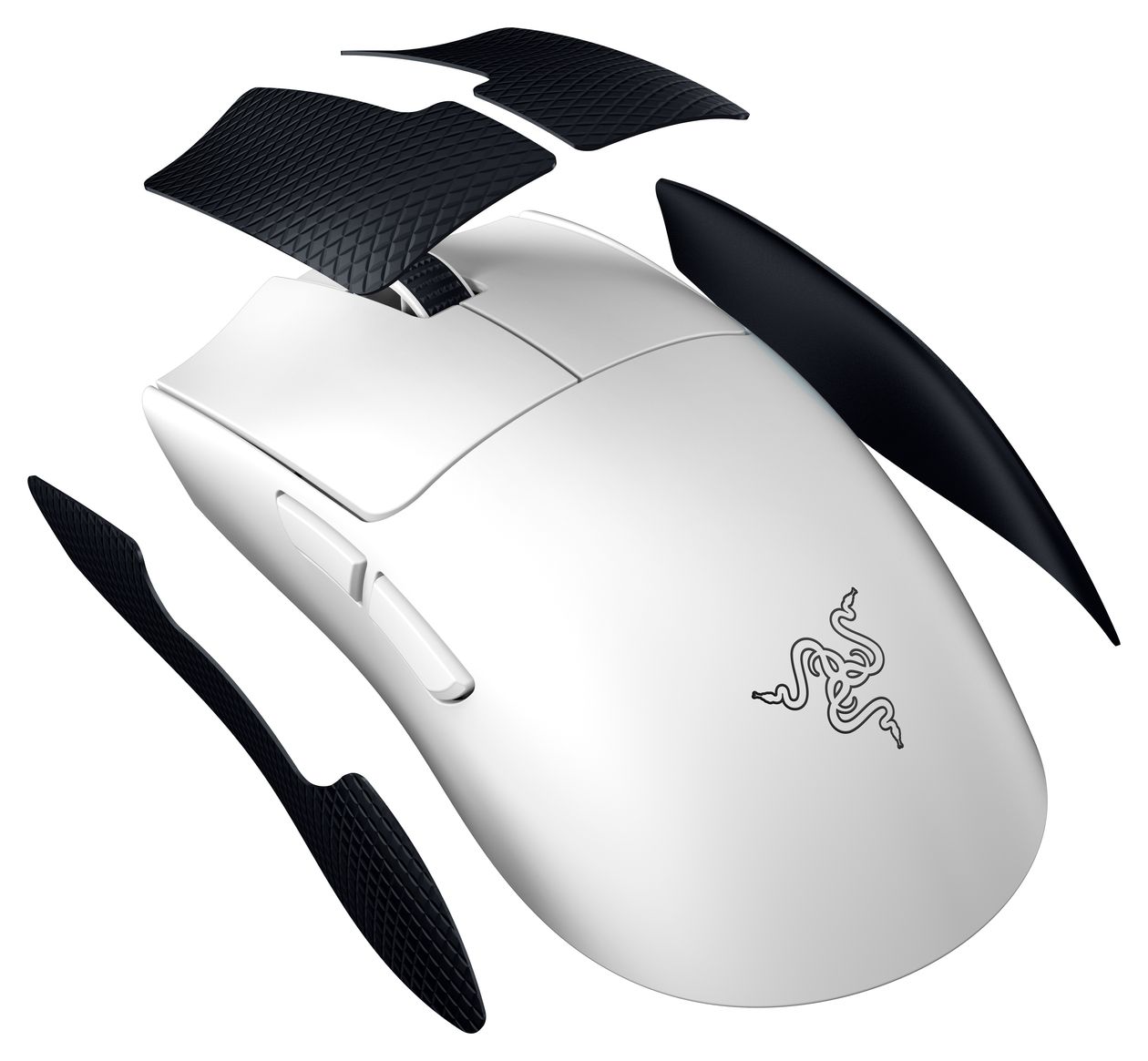 Viper V3 Pro 35000 DPI Gaming Maus Optisch  (Weiß) 