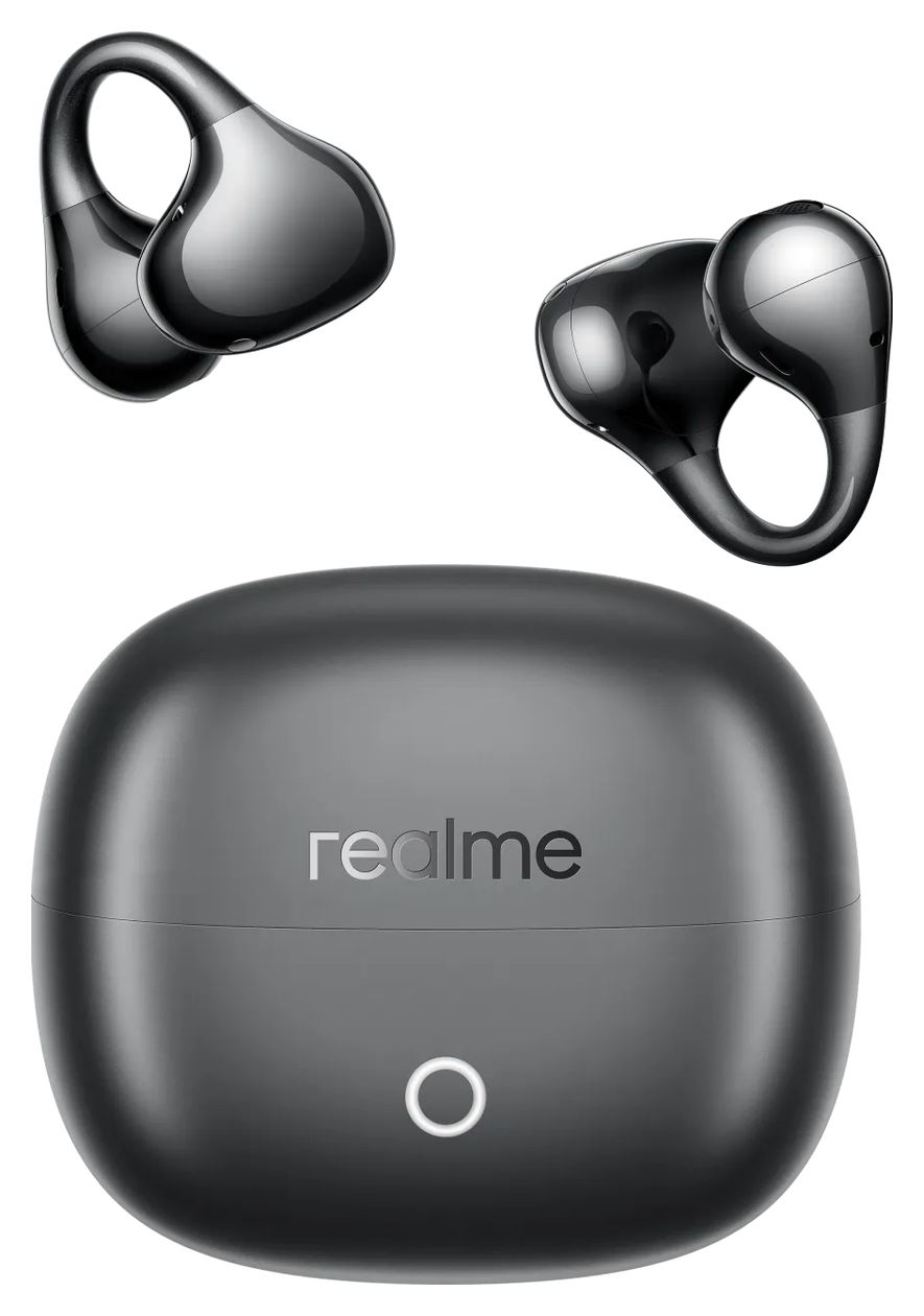 Buds Clip In-Ear Bluetooth Kopfhörer kabellos USB Typ-C  (Schwarz) 