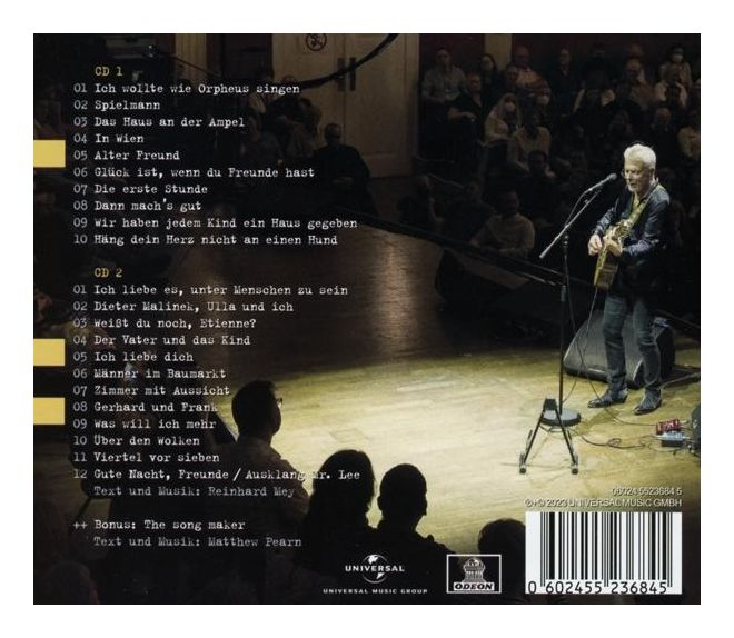 Reinhard Mey - In Wien - The Song Maker 