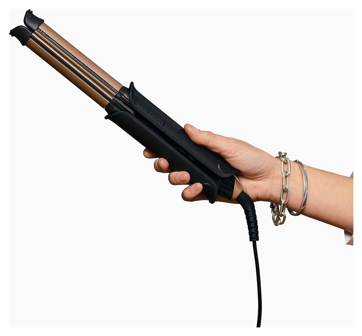 S6077 ONE Straight & Curl Lockenstab  (Bronze, Grau) 