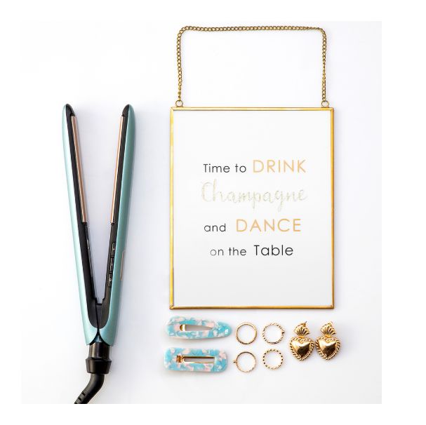 S9300 Shine Therapy Pro Haarglätter 54 W  (Schwarz, Blau) 