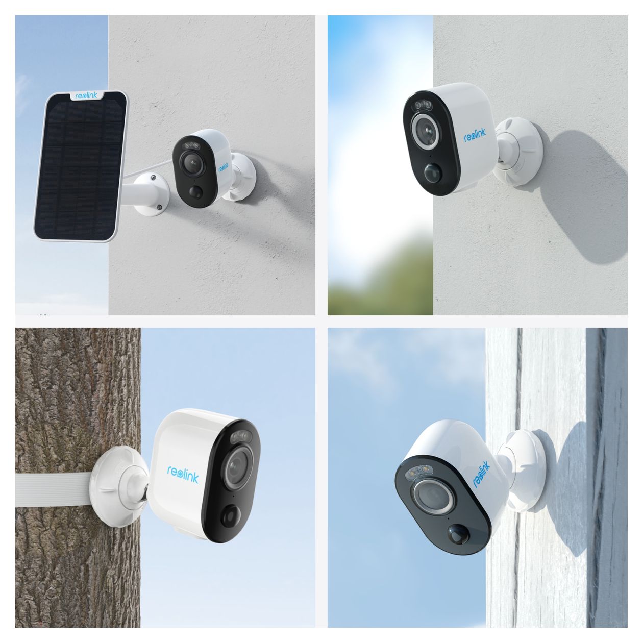 Argus Series B330 2880 x 1616 Pixel IP-Sicherheitskamera IP65 Innen & Außen Nachtsicht  (Weiß) 