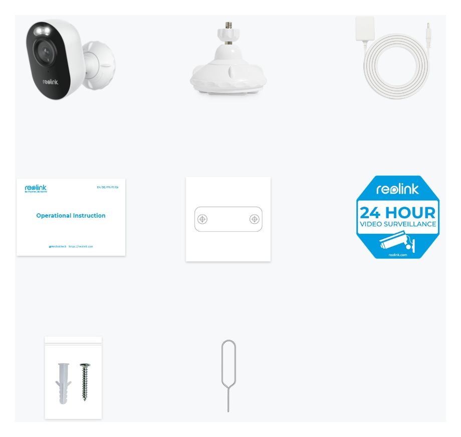 Lumus Series E430 1920 x 1080 Pixel IP-Sicherheitskamera IP65 Außen Nachtsicht  (Weiß) 