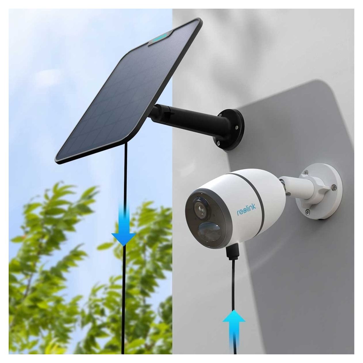 Solarpanel 2 Solarpanel Solarpanel IP65 Außen  (Schwarz) 