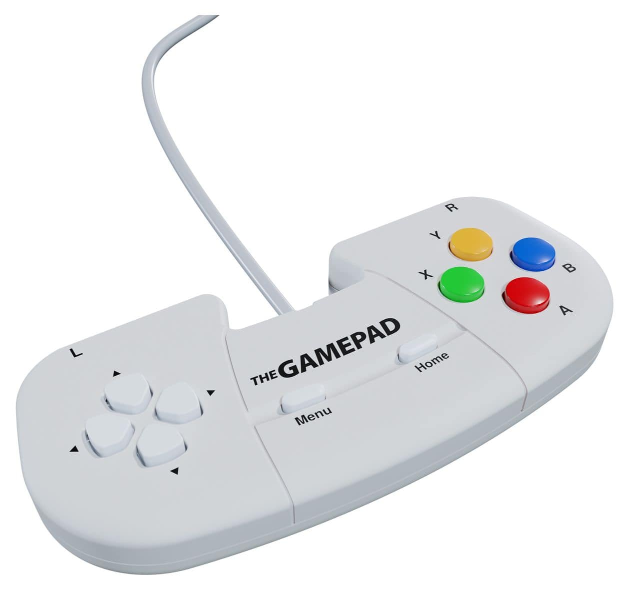 The Gamepad Digital Gamepad für MAC, PC, ZX Spectrum  (Weiß) 