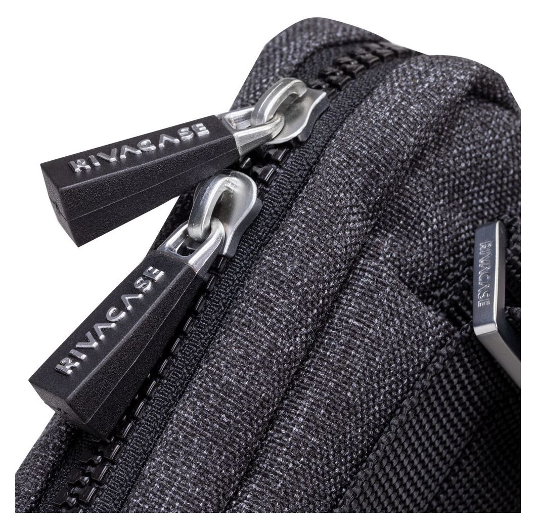 8810 Crossbody Tasche Messengerhülle aus Kunststoff für Jede Marke bis 20,3 cm (8") Staubresistent, Kratzresistent (Schwarz) 