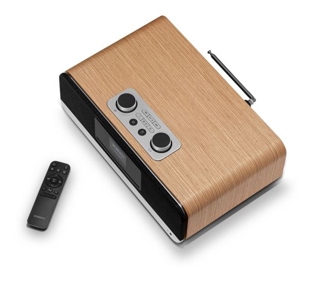 Blutune 300L Bluetooth DAB+, DMB, FM Radio  (Schwarz, Holz) 