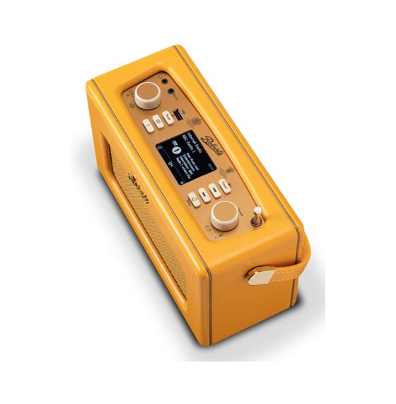 Revival iStream 3L Bluetooth DAB, DAB+, FM Radio Tragbar  (Gelb) 