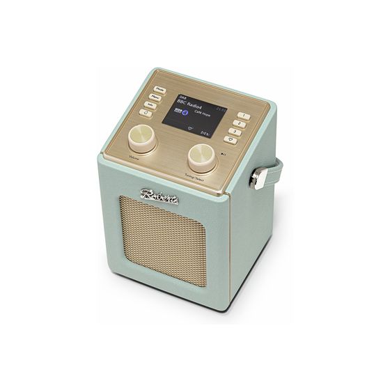 Revival Mini 2 Bluetooth DAB, DAB+, FM Radio Tragbar  (Mintfarbe) 