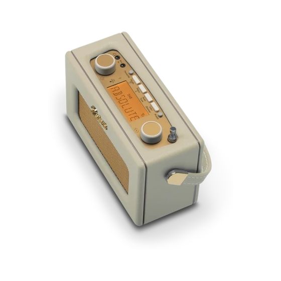 Revival Uno BT Bluetooth DAB, DAB+, FM Radio Tragbar  (Cremefarben) 