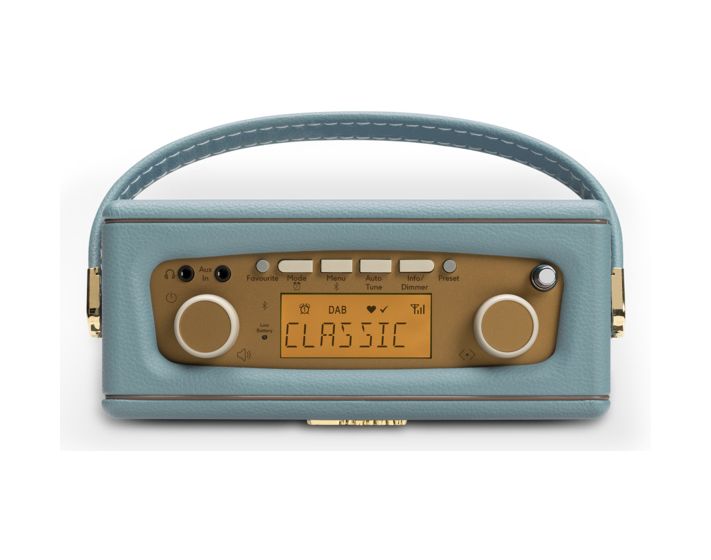 Revival Uno BT Bluetooth DAB, DAB+, FM Radio Tragbar  (Blau) 