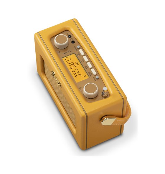 Revival Uno BT Bluetooth DAB, DAB+, FM Radio Tragbar  (Gelb) 