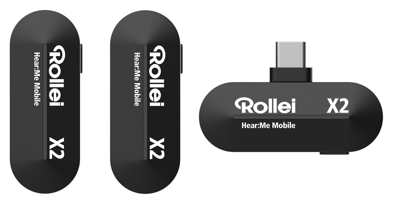 HearMe Mobile X2 Mini Kabelgebunden Mobiltelefon/Smartphone-Mikrofon 48 kHz USB  (Schwarz) 