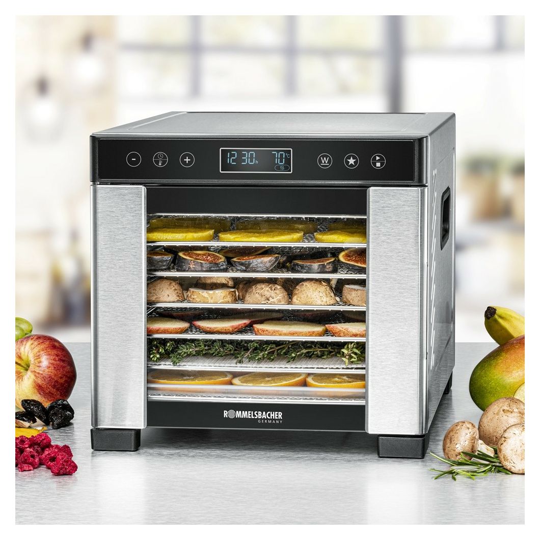 DA650 Dörrautomat 600 W 99 h Maximale Timer-Zeit 7 Dörrgitter 