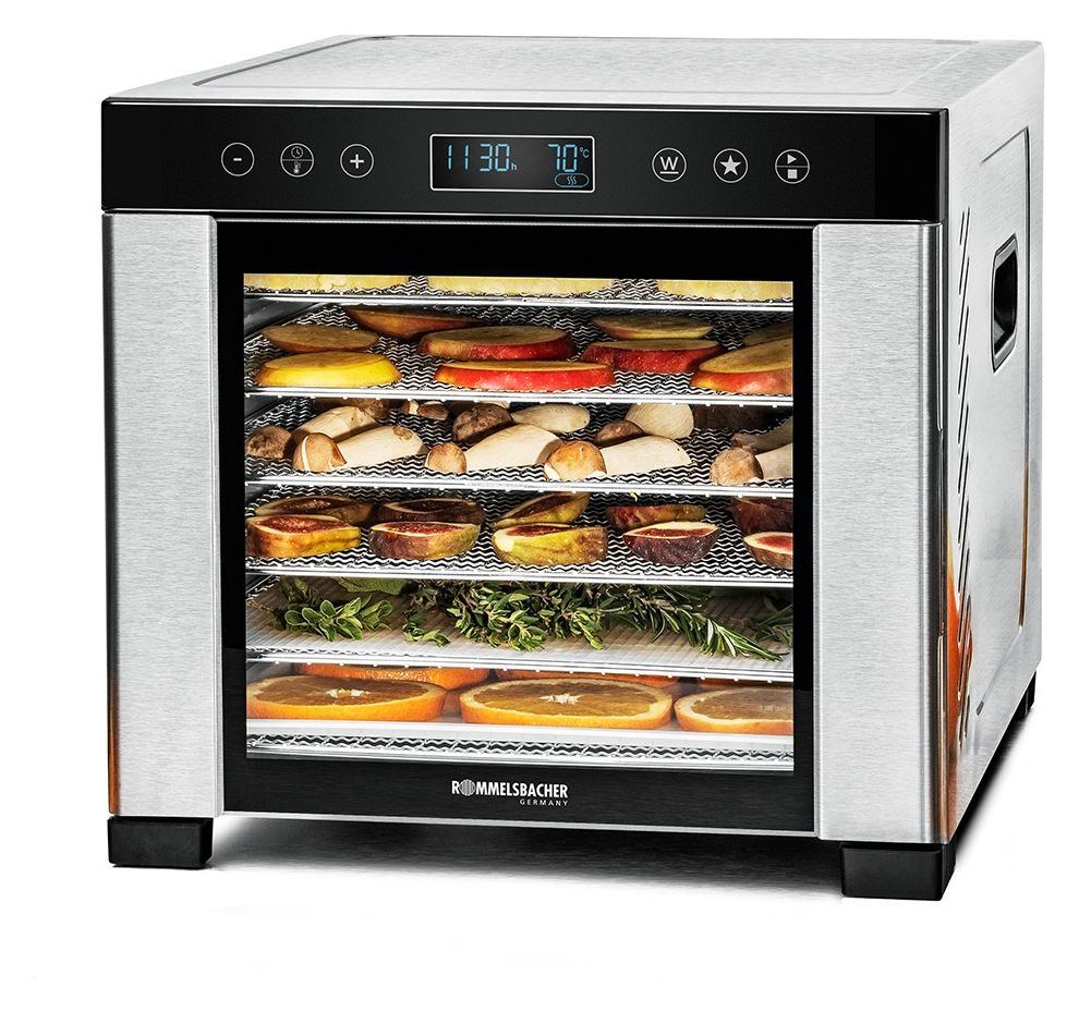 DA950 Dörrautomat 600 W 99 h Maximale Timer-Zeit 6 1 Dörrgitter 
