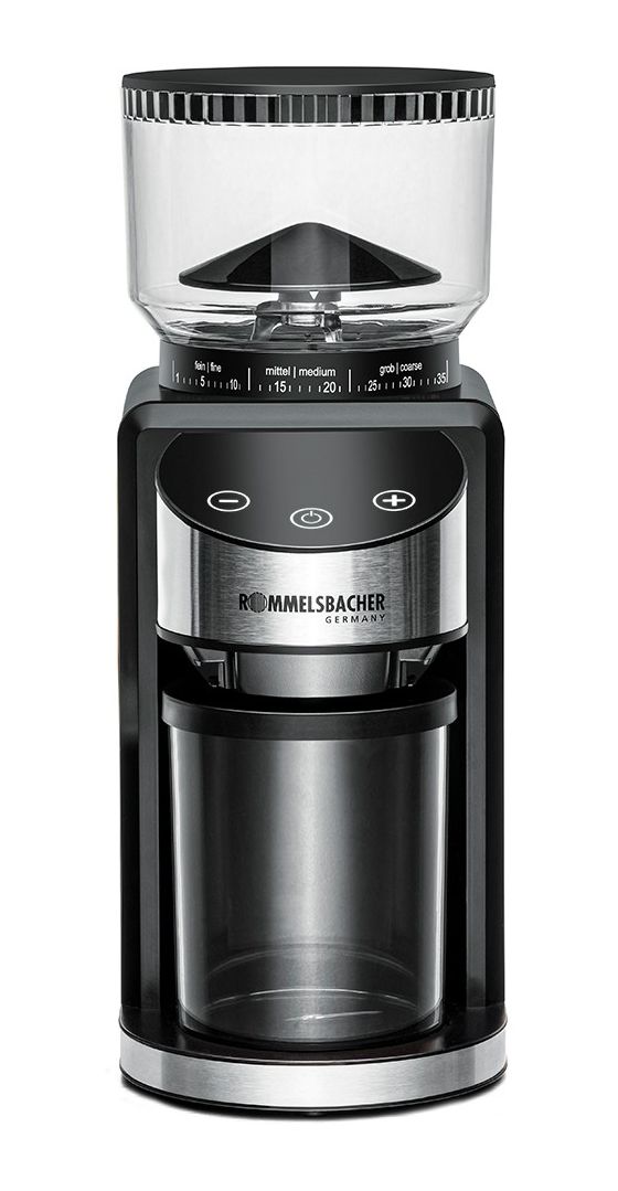 EKM400 Kaffeemühle Filterkaffeemaschine  (Schwarz, Edelstahl) 