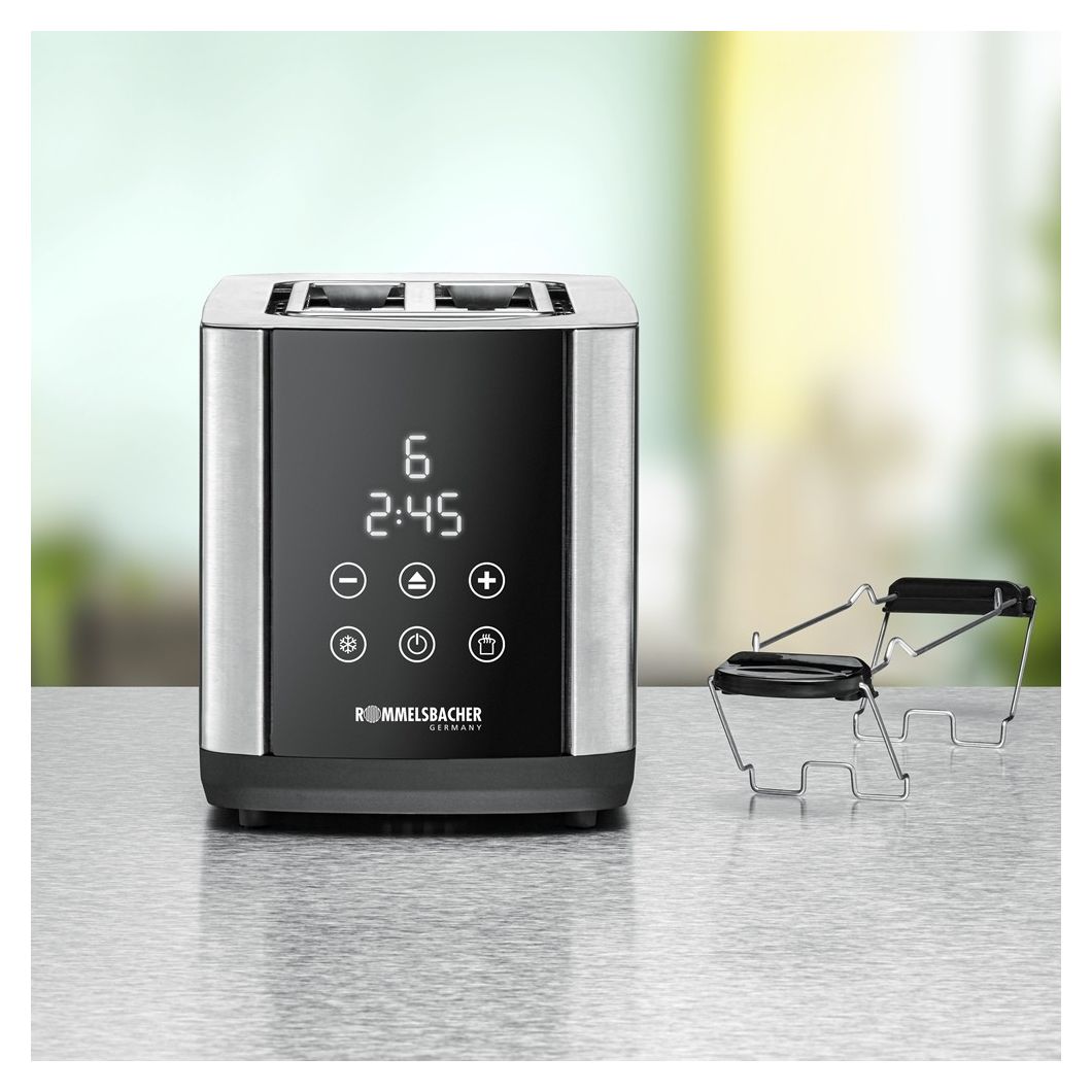 TO850 Toaster 850 W 2 Scheibe(n) 9 Stufen  (Schwarz, Edelstahl) 