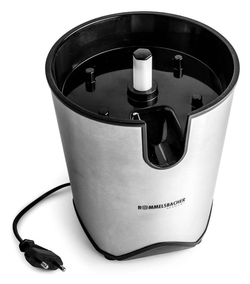 ZP60/E Zitruspresse 100 W  (Schwarz, Edelstahl) 
