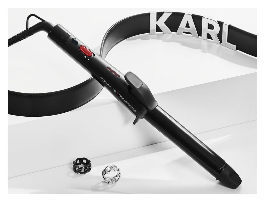 CF321L x Karl Lagerfeld Curls Forever Lockenstab 47 W  (Schwarz, Rot) 