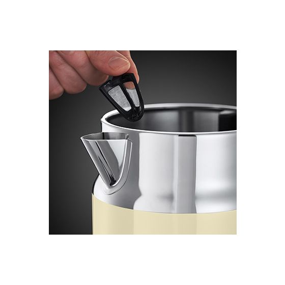 21672-70 Retro Vintage 1,7 l Wasserkocher 2400 W  (Cremefarben) 