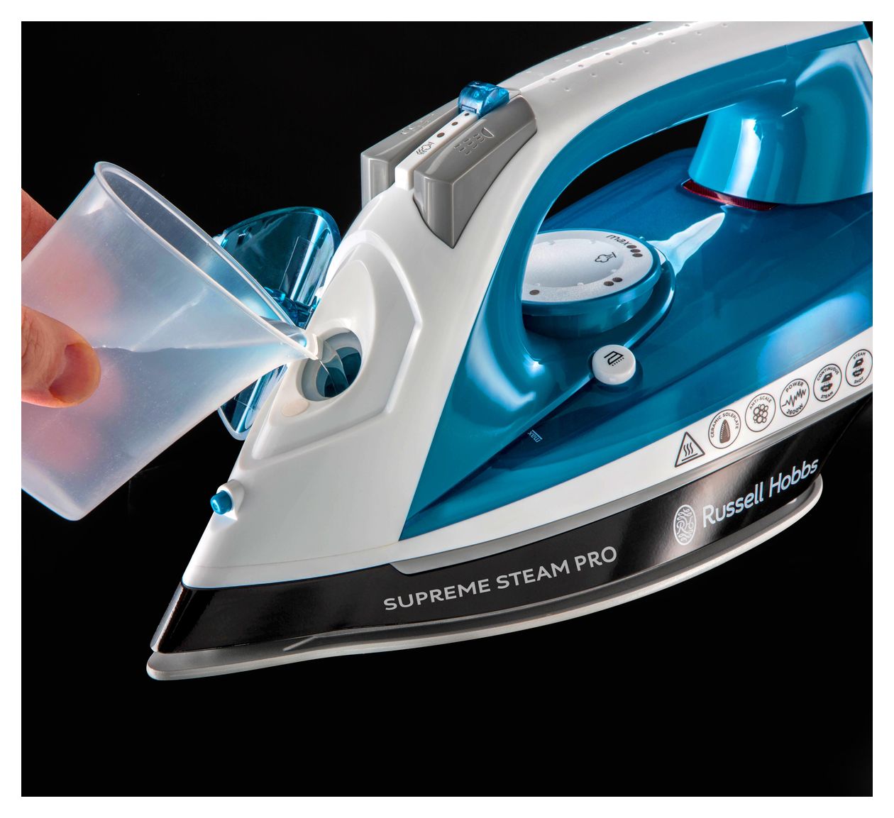 23971-56 Supreme Steam Pro 2600 W Dampfbügelstation 40 g/min  (Blau, Weiß) 