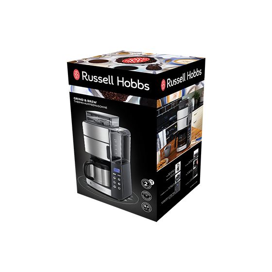 25620-56 Grind and Brew 10 Tassen Filterkaffeemaschine 1,0 l  (Grau / Edelstahl) 